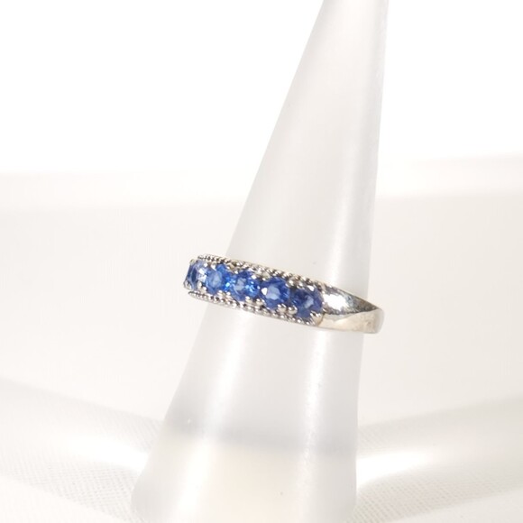 Kyanite Band Ring Size 6 - Picture 5 of 10